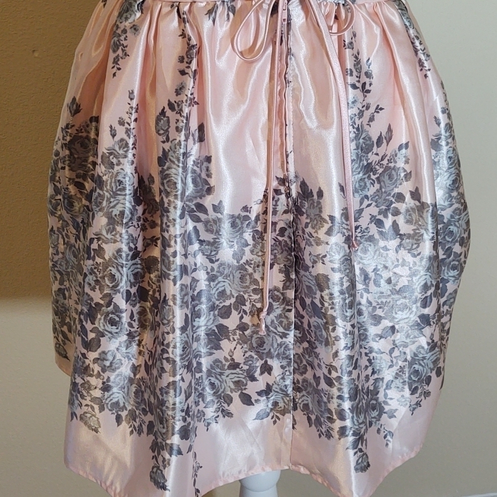 Teeze Me Pink / Gray Flare Dress - Picture 6 of 11